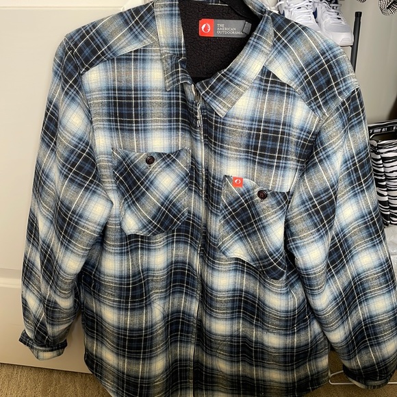 Men’s Flannel Jacket - Picture 1 of 4